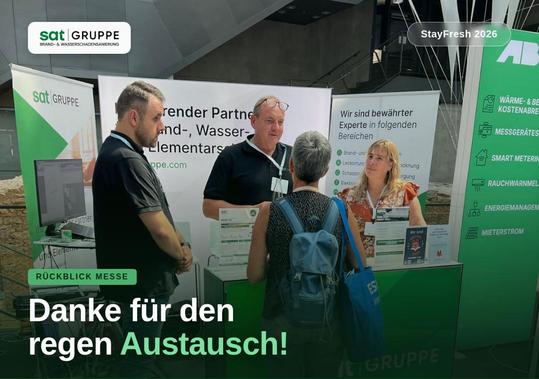 sat GRUPPE auf der Stay Fresh 2026
